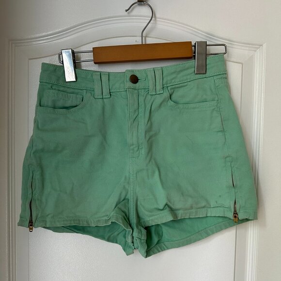 American Apparel Zip-up Shorts - Picture 1 of 4